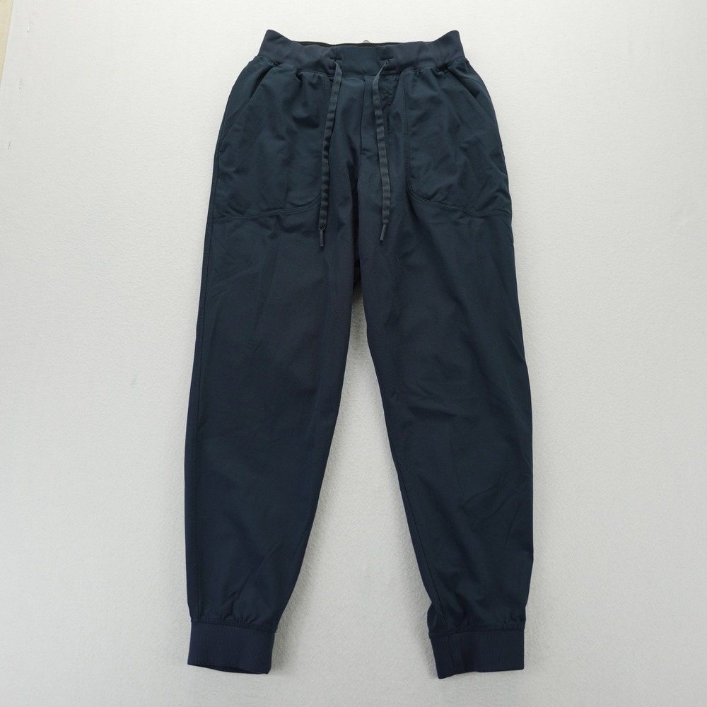 Lululemon ABC Mens Joggers Navy Blue XS LM5AQ8S Drawstring Elastic Waist Pants